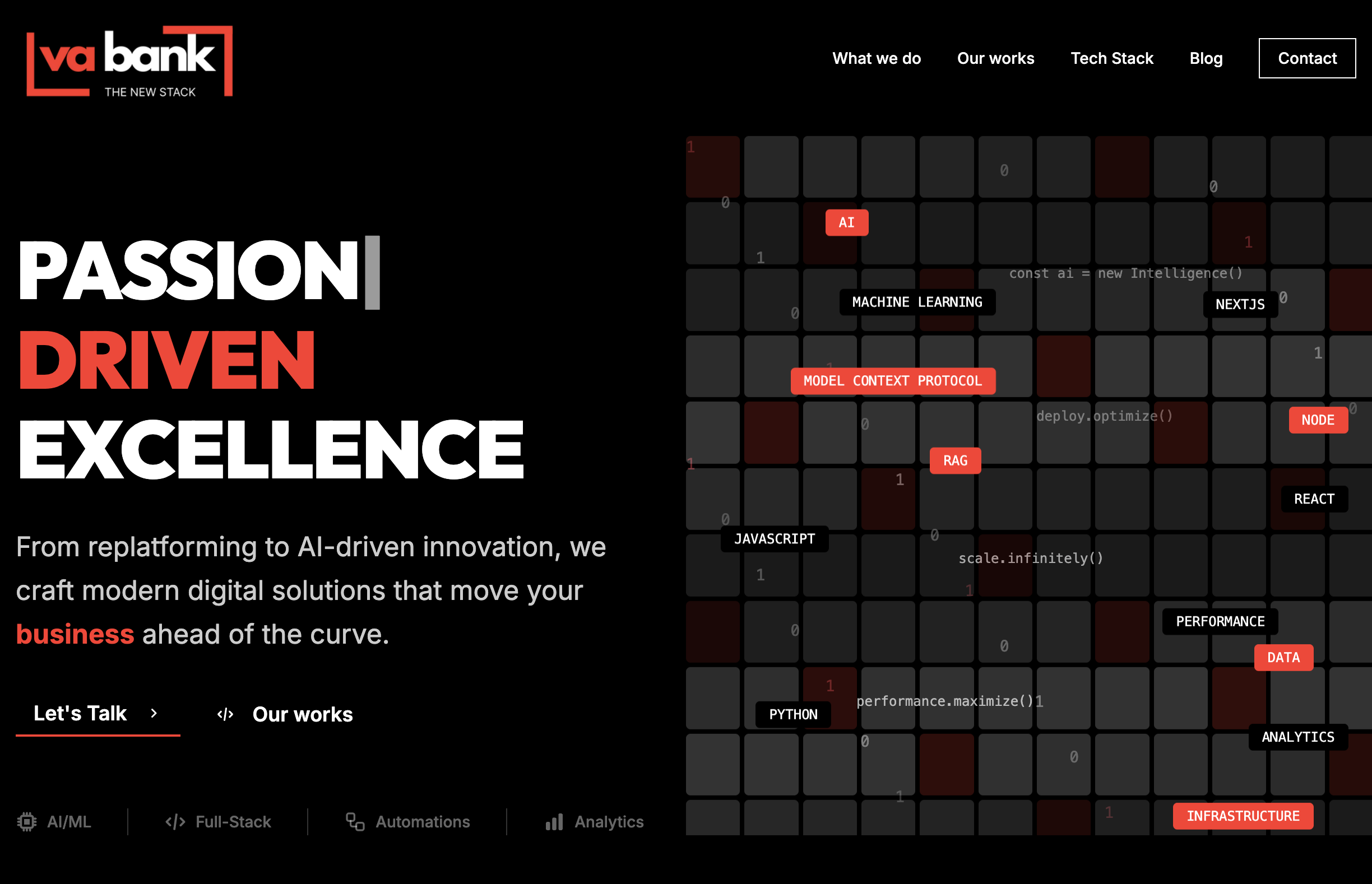 My Full Stack Agency Website preview